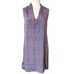 Veronica Beard silk sleeveless dress sz 2